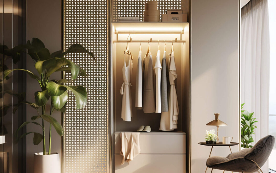 Un armario de diseño